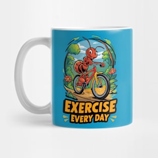 Pedal Power: Antspiration T-shirt Mug